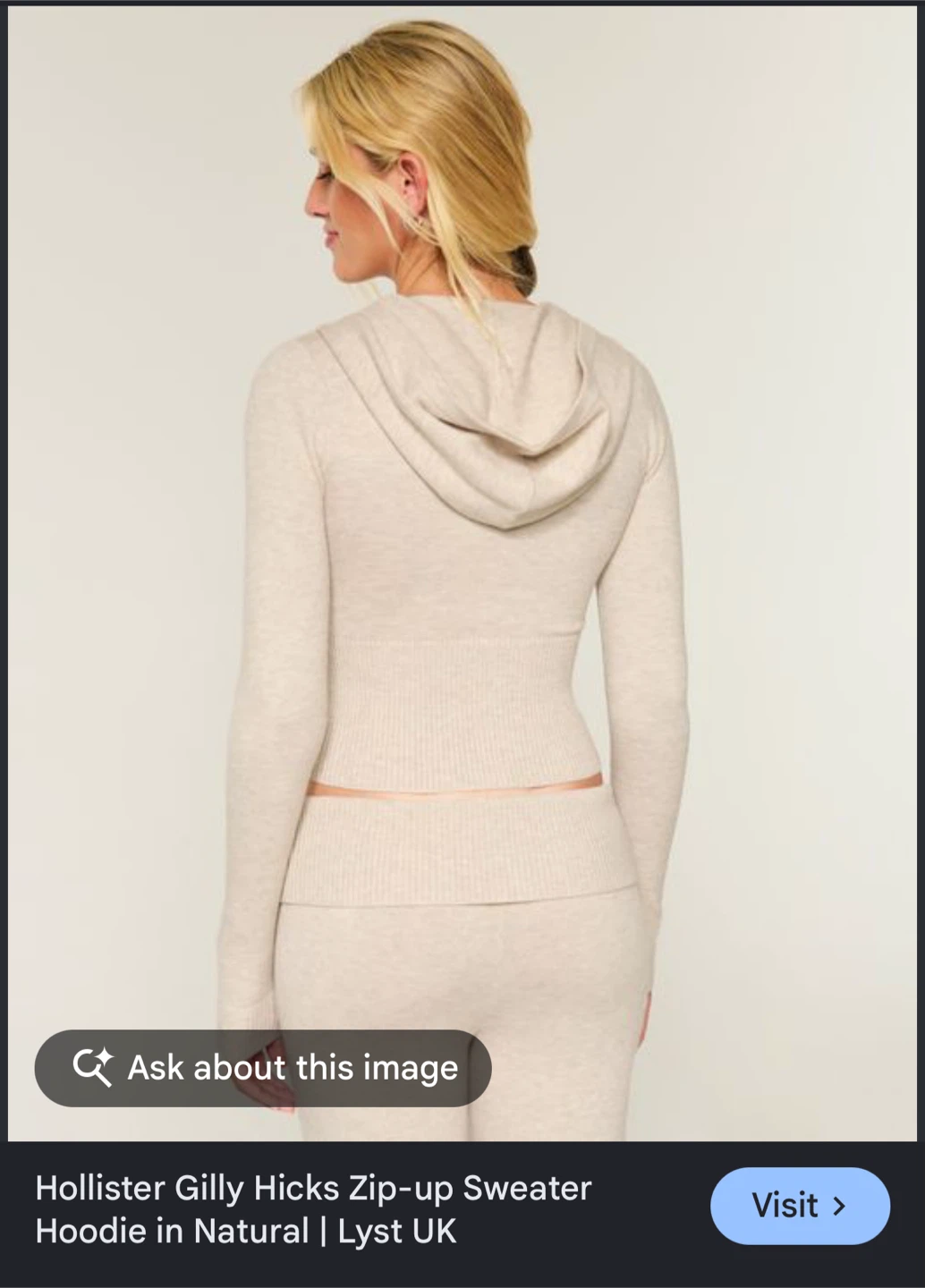 Hollister Gilly Hicks Zip-Up Sweater - photo 4