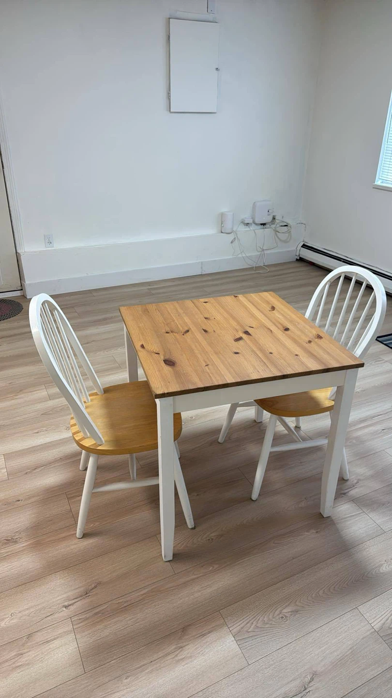 IKEA Dining Table and 2 Chairs