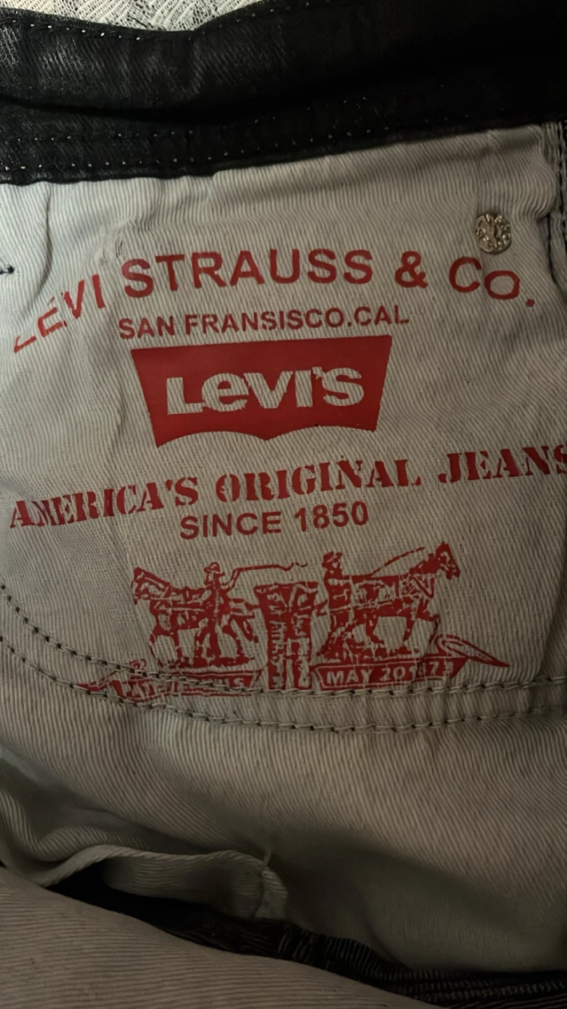Levi's Black Jeans, Size 34 - photo 4