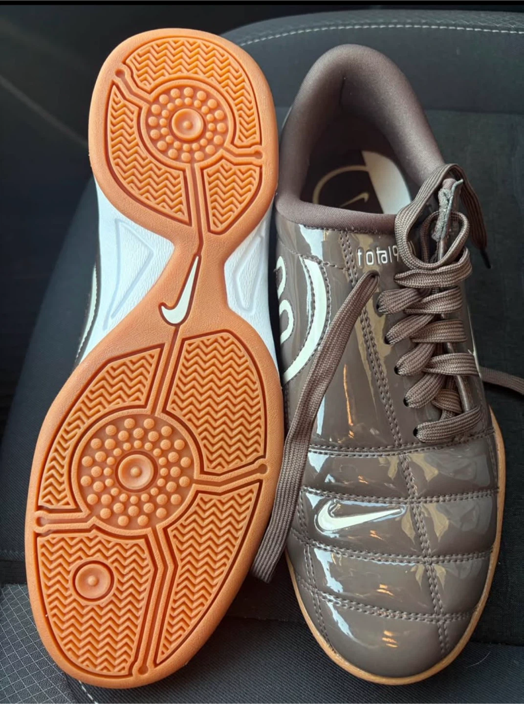 Nike Total 90 Brown Indoor Soccer Shoes