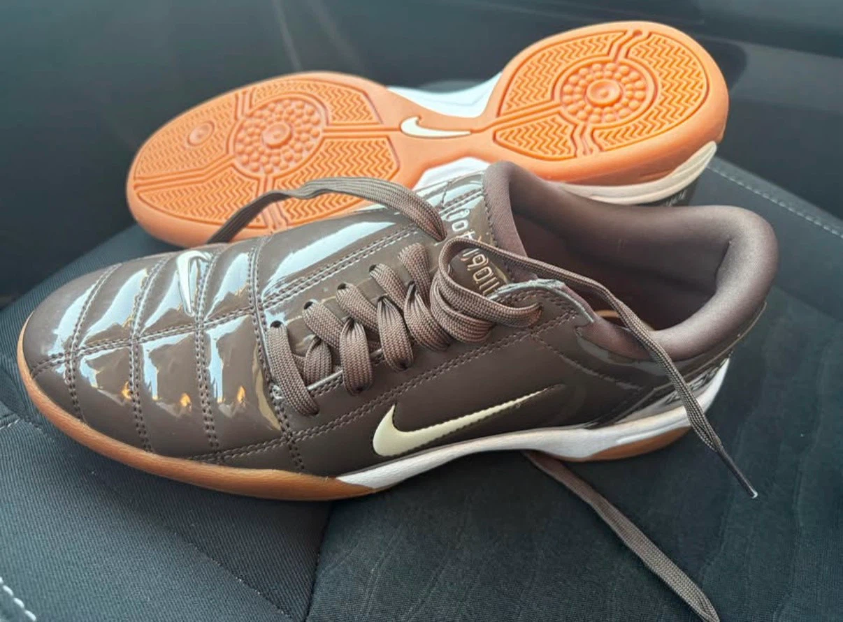 Nike Total 90 Brown Indoor Soccer Shoes - photo 2
