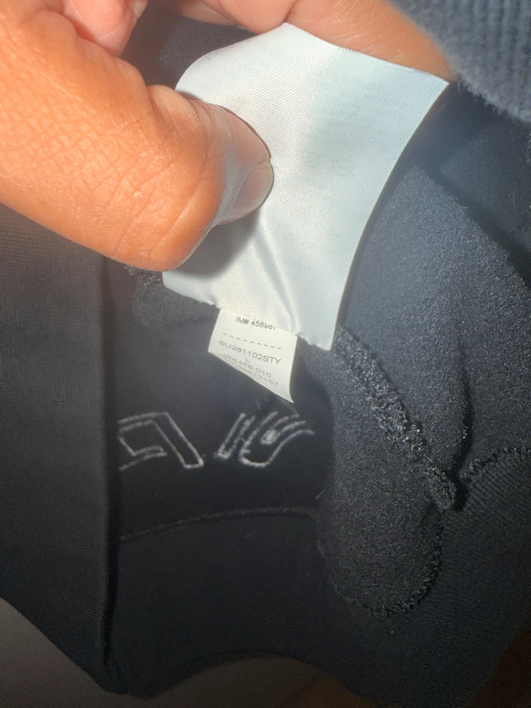 Supreme x Jordan Zip-Up Hoodie Black - photo 5