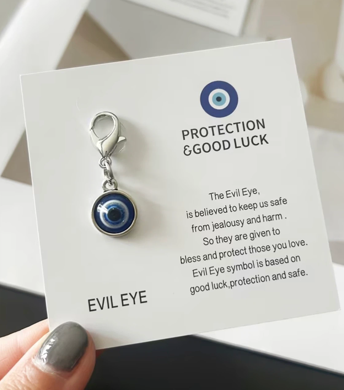Evil eye charm