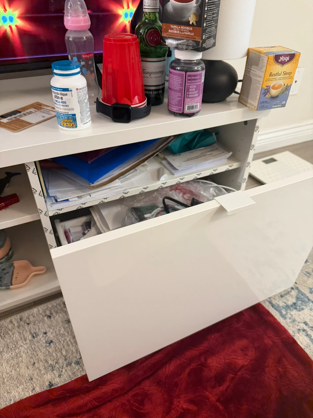 White Media Console - photo 2