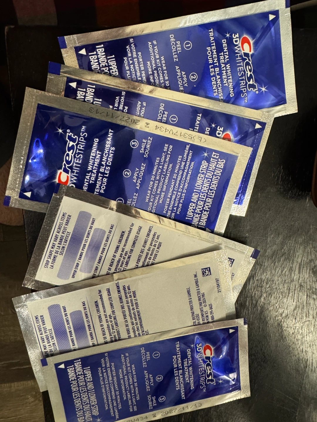 Crest 3D Whitestrips Dental Whitening Treatment