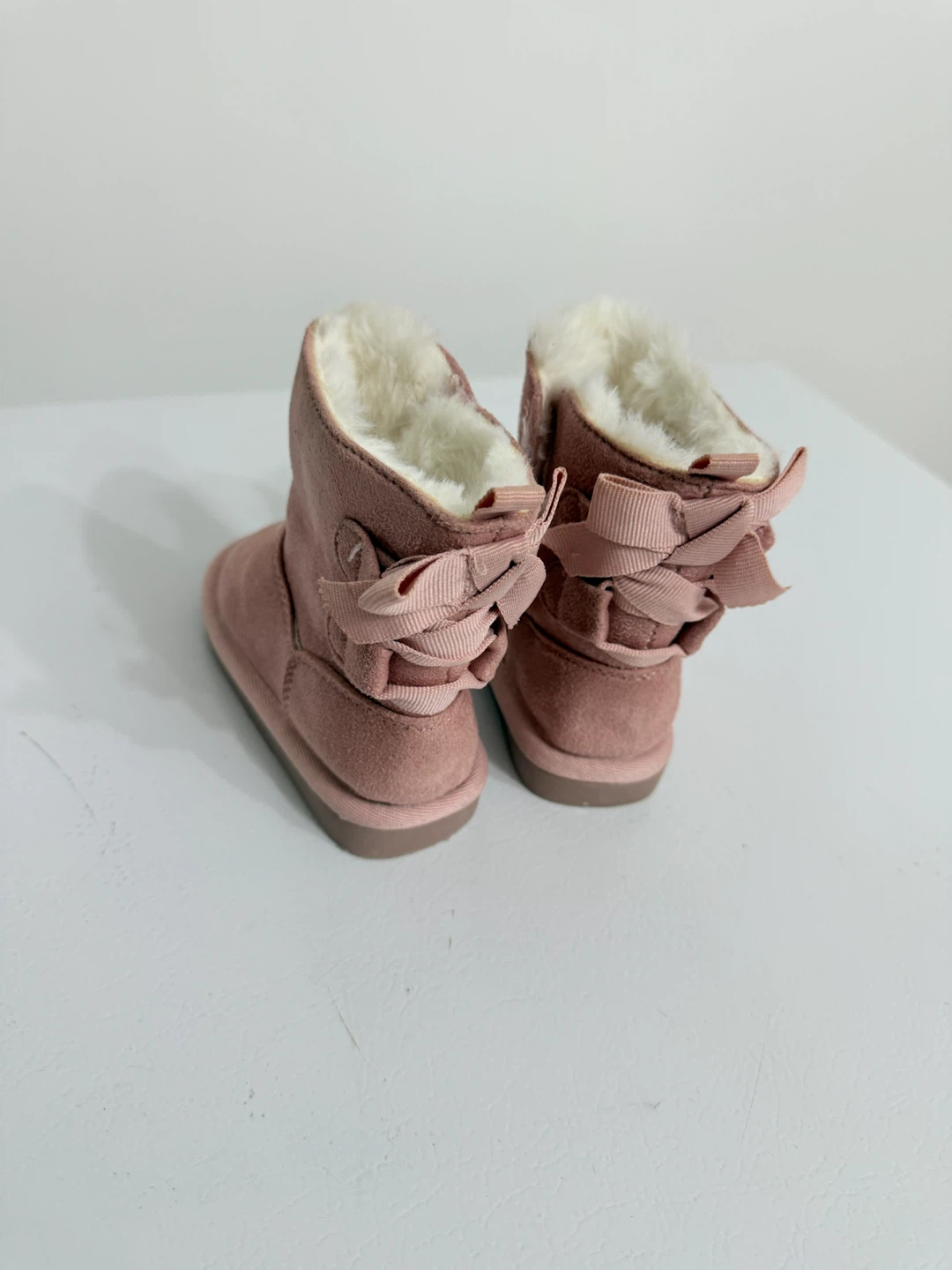 Toddler Pink Bow Boots - photo 2