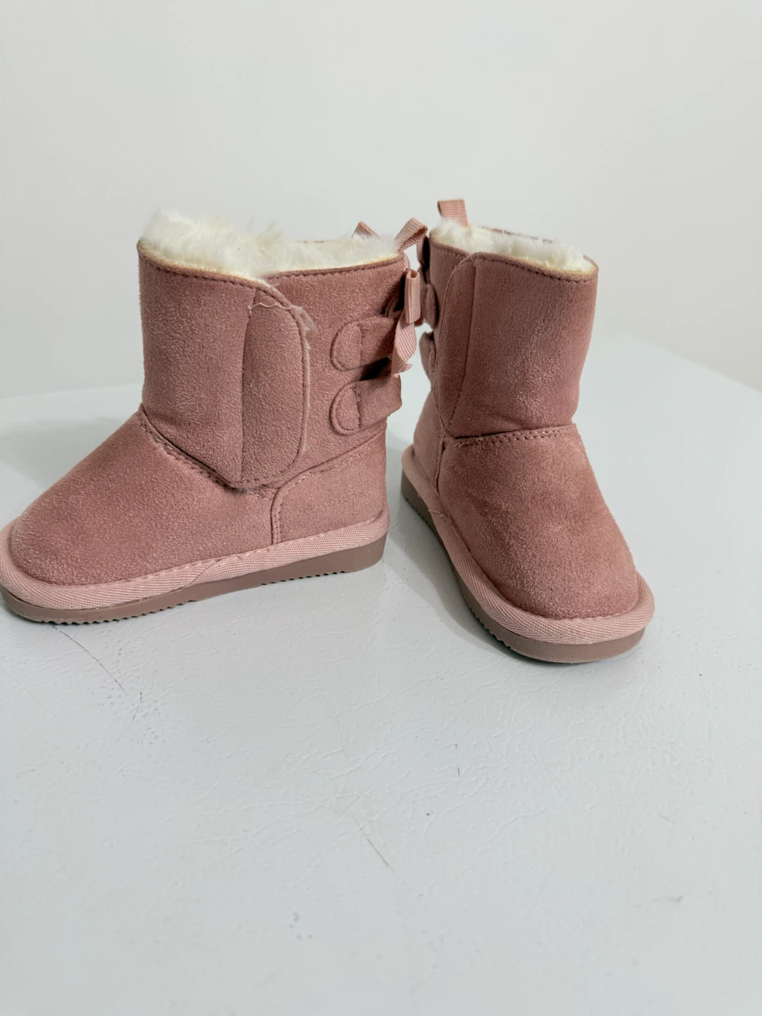 Toddler Pink Bow Boots - photo 4