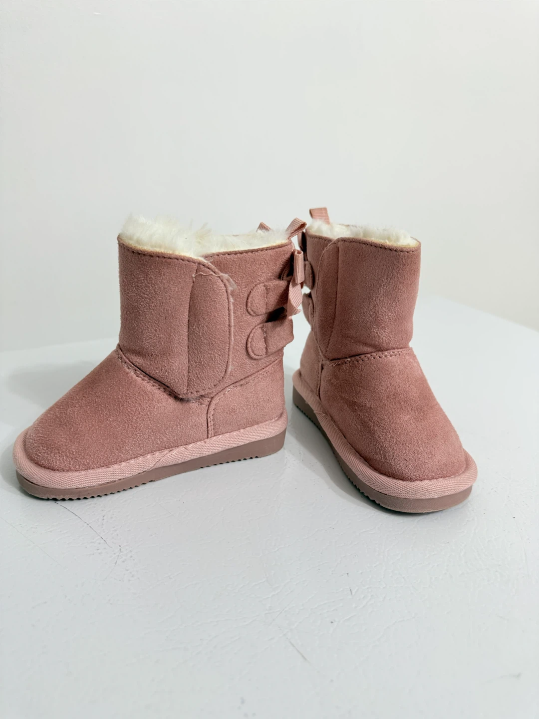 Toddler Pink Bow Boots - photo 5