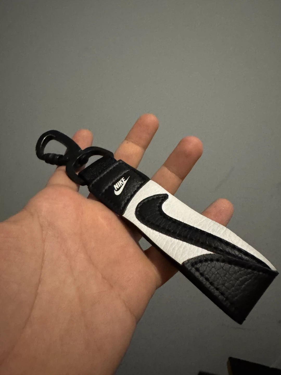 Nike Leather Keychain
