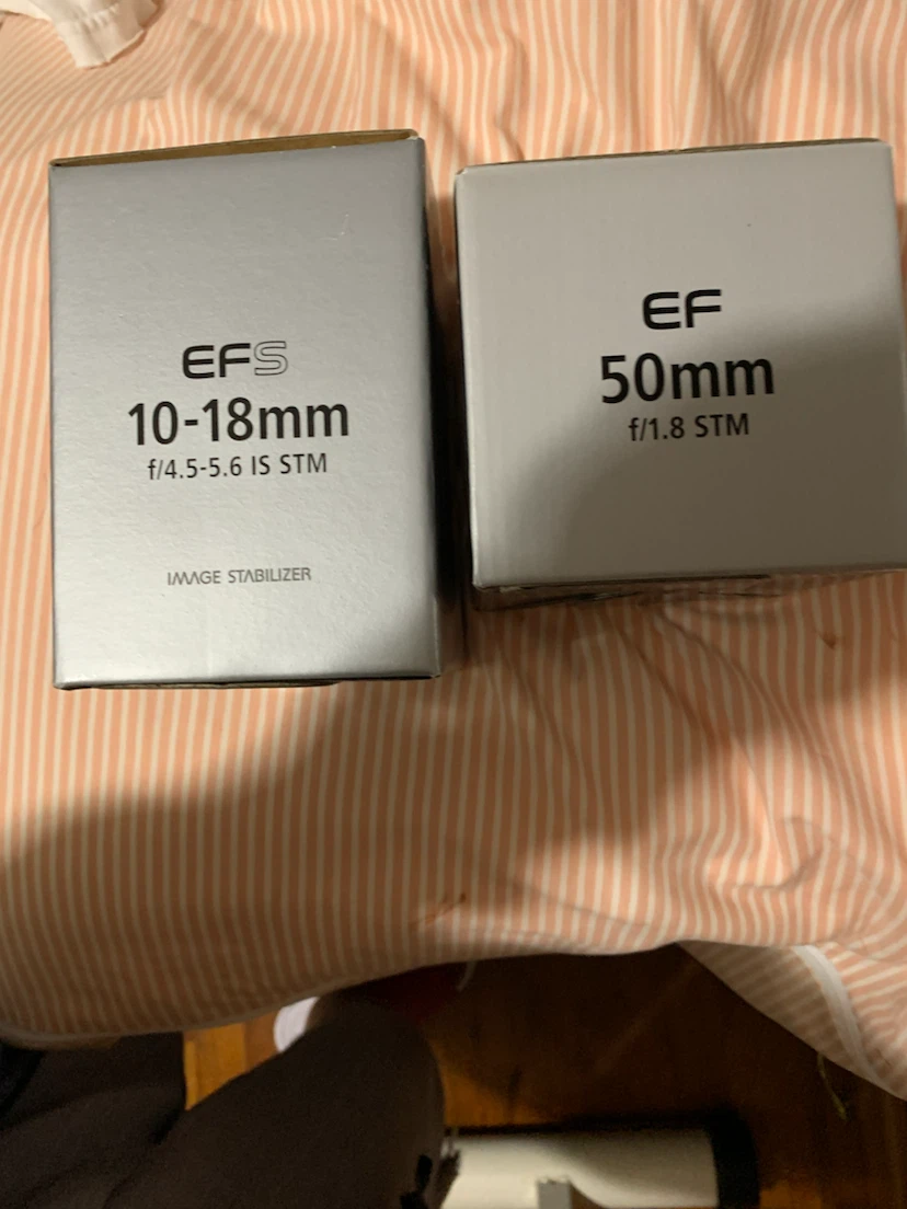 Canon EF-S 10-18mm and EF 50mm  Lenses - photo 3