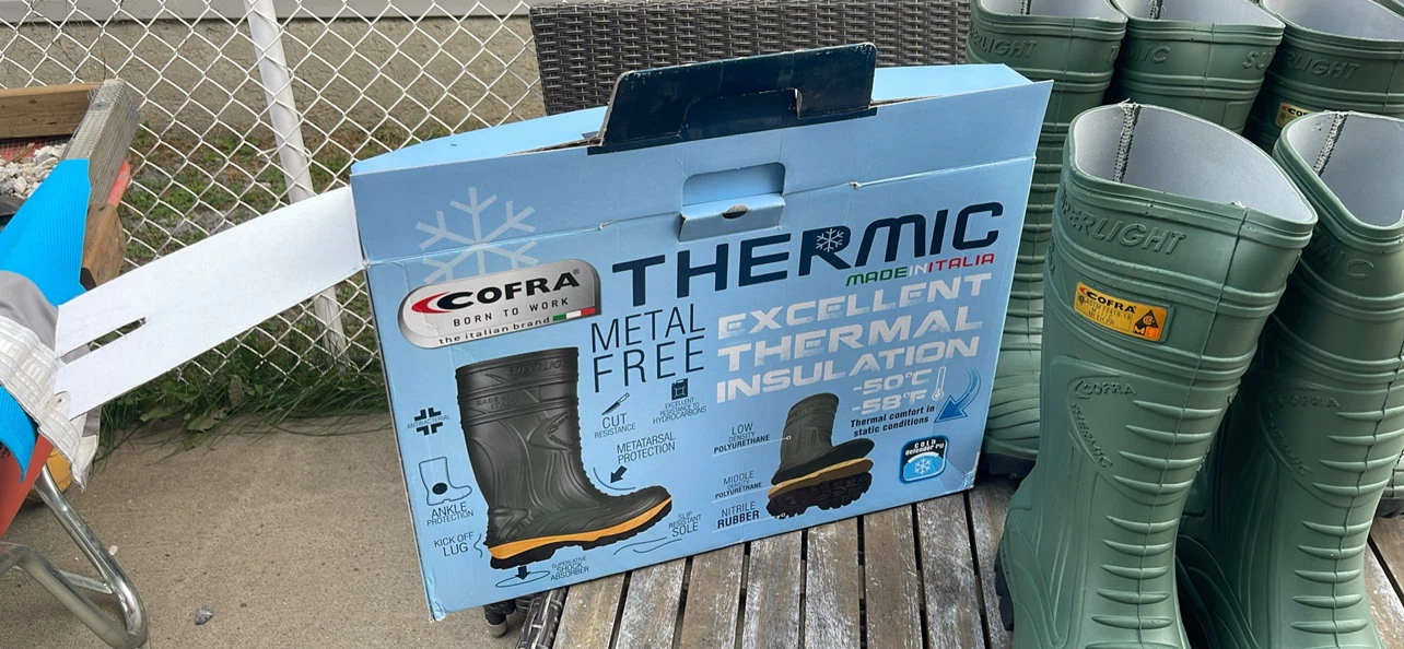 Cafra thermal safety winter rubber boots - photo 2