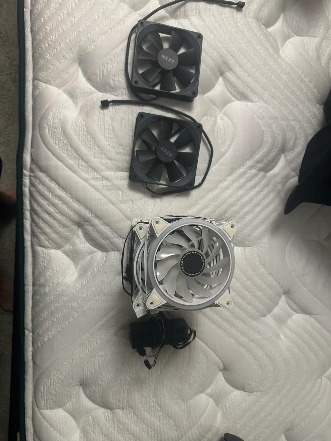 9pack Computer Case Fans: NZXT and EZDIY-FAB 120mm pwm pc fans