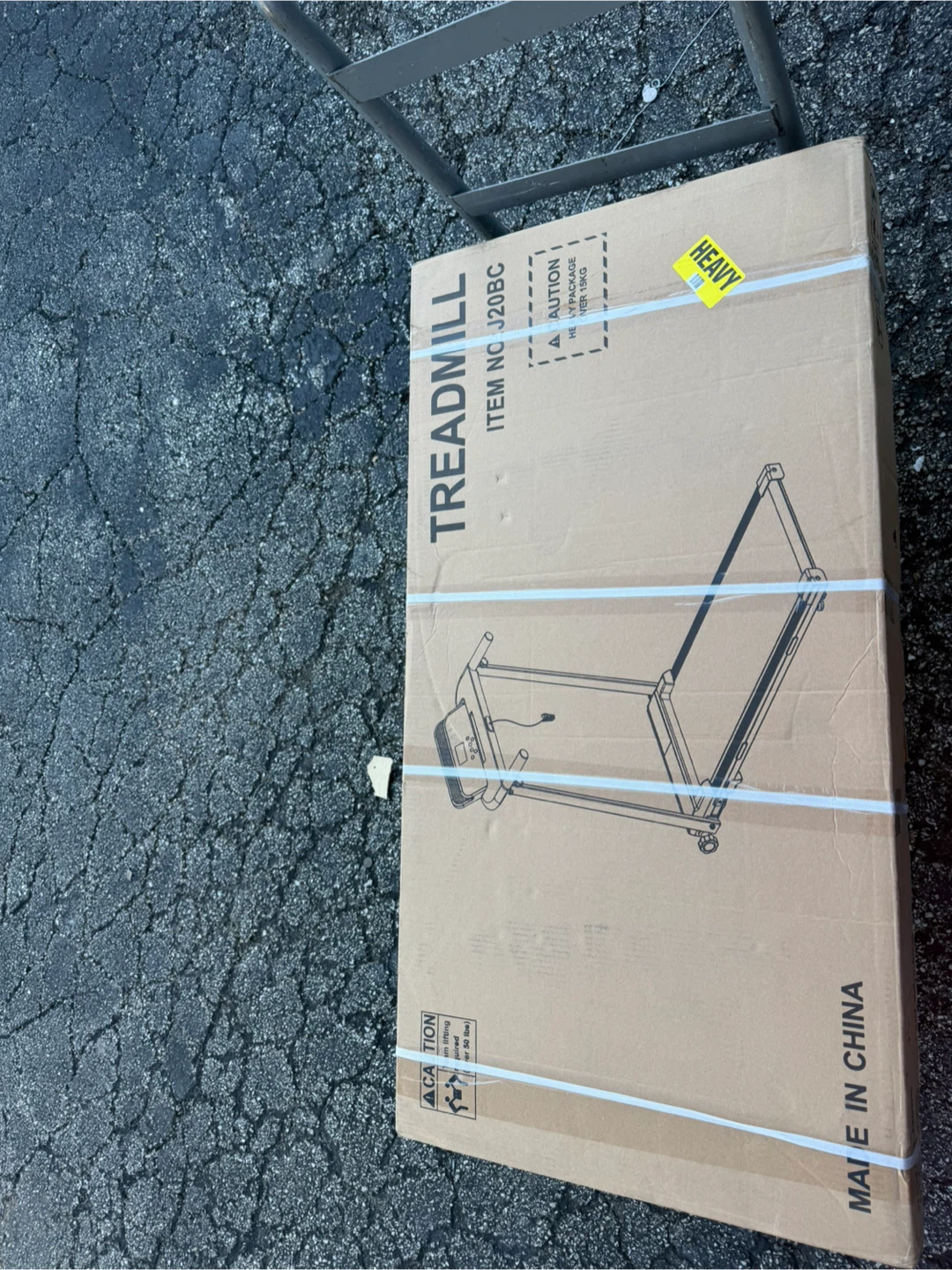 New J20BC Folding Treadmill Walking Pad. - photo 5