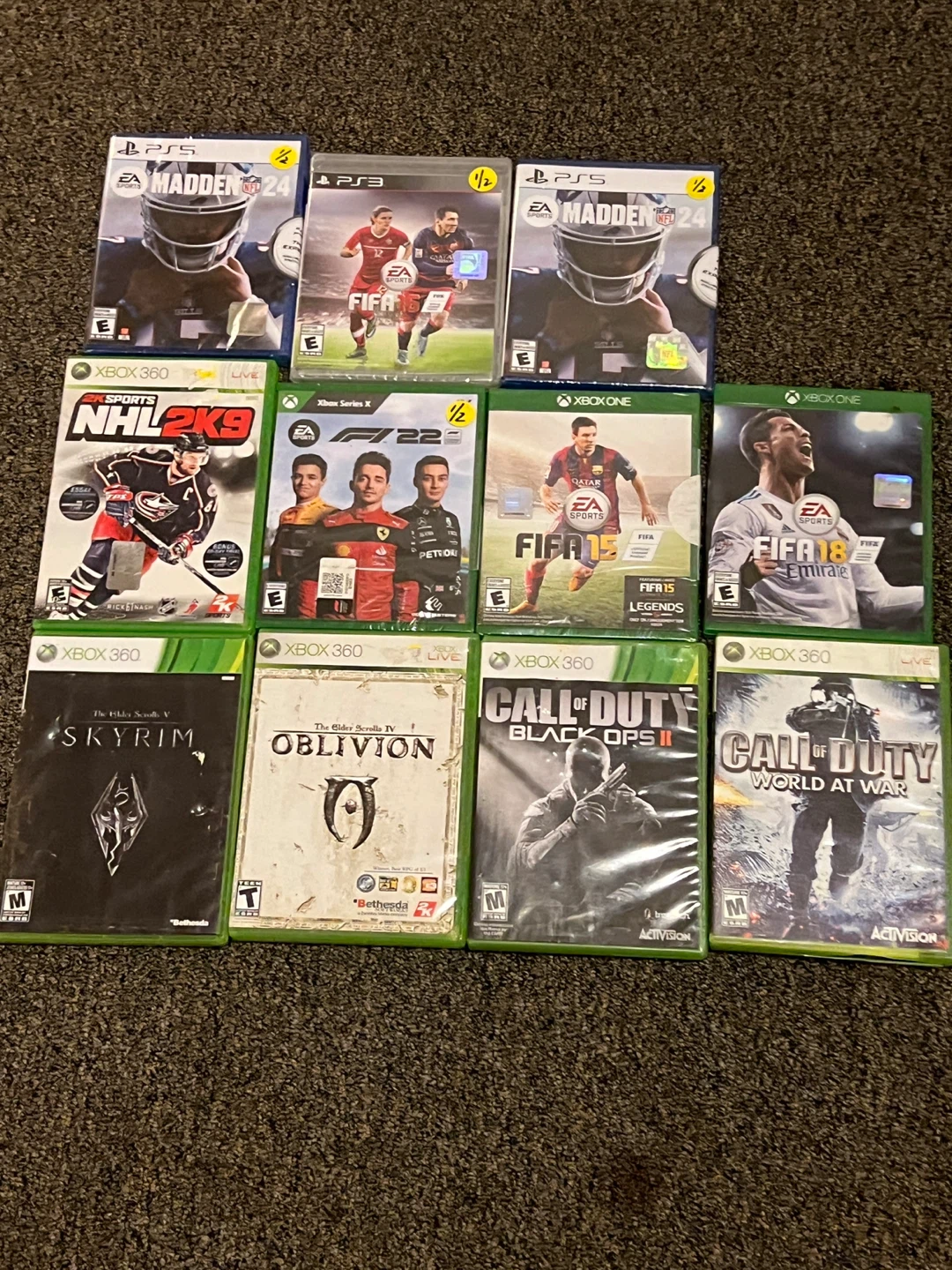 Assorted Video Game Collection