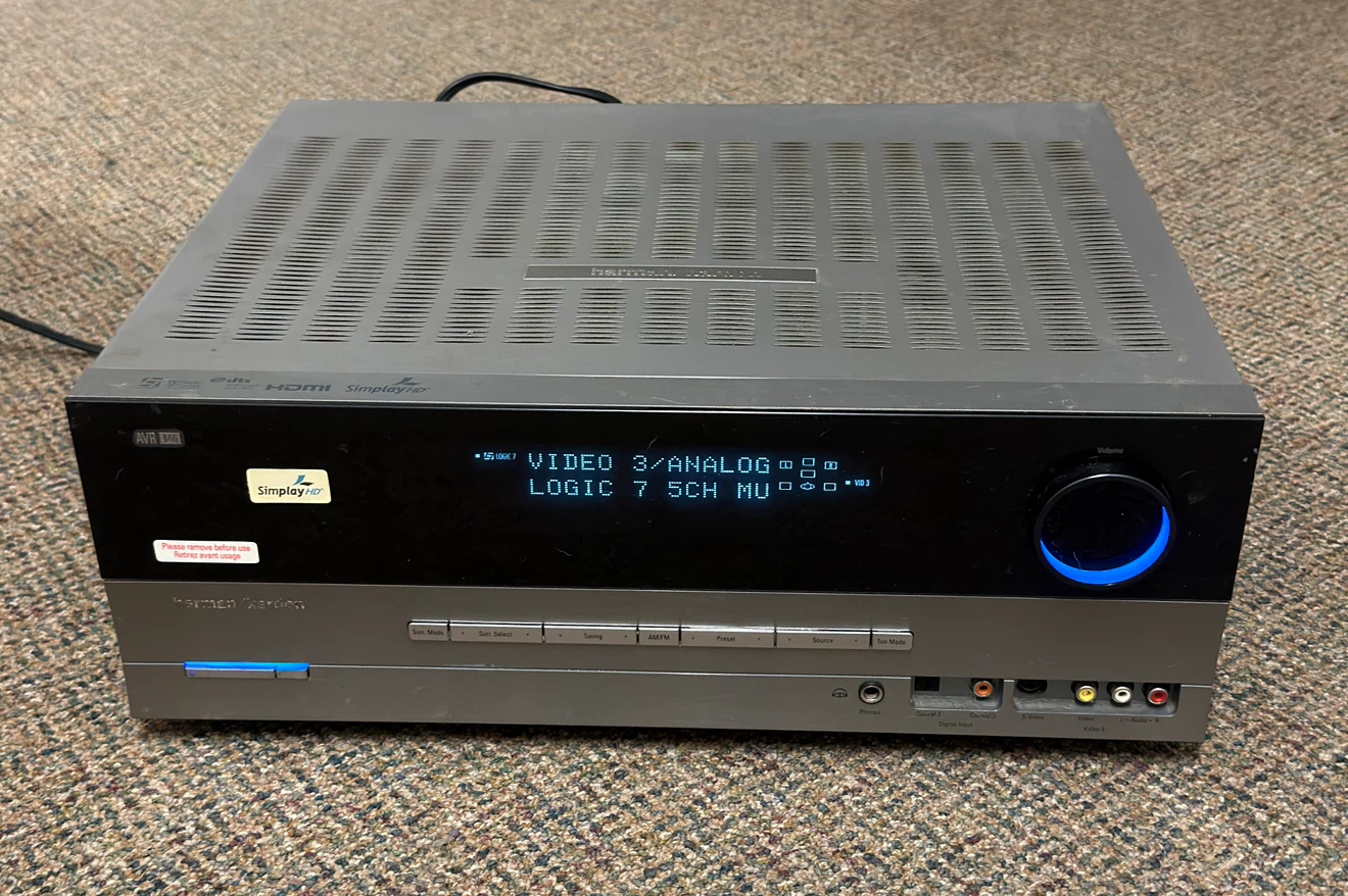Harman Kardon AVR 146 5.1 Receiver + 2 Speakers - photo 2