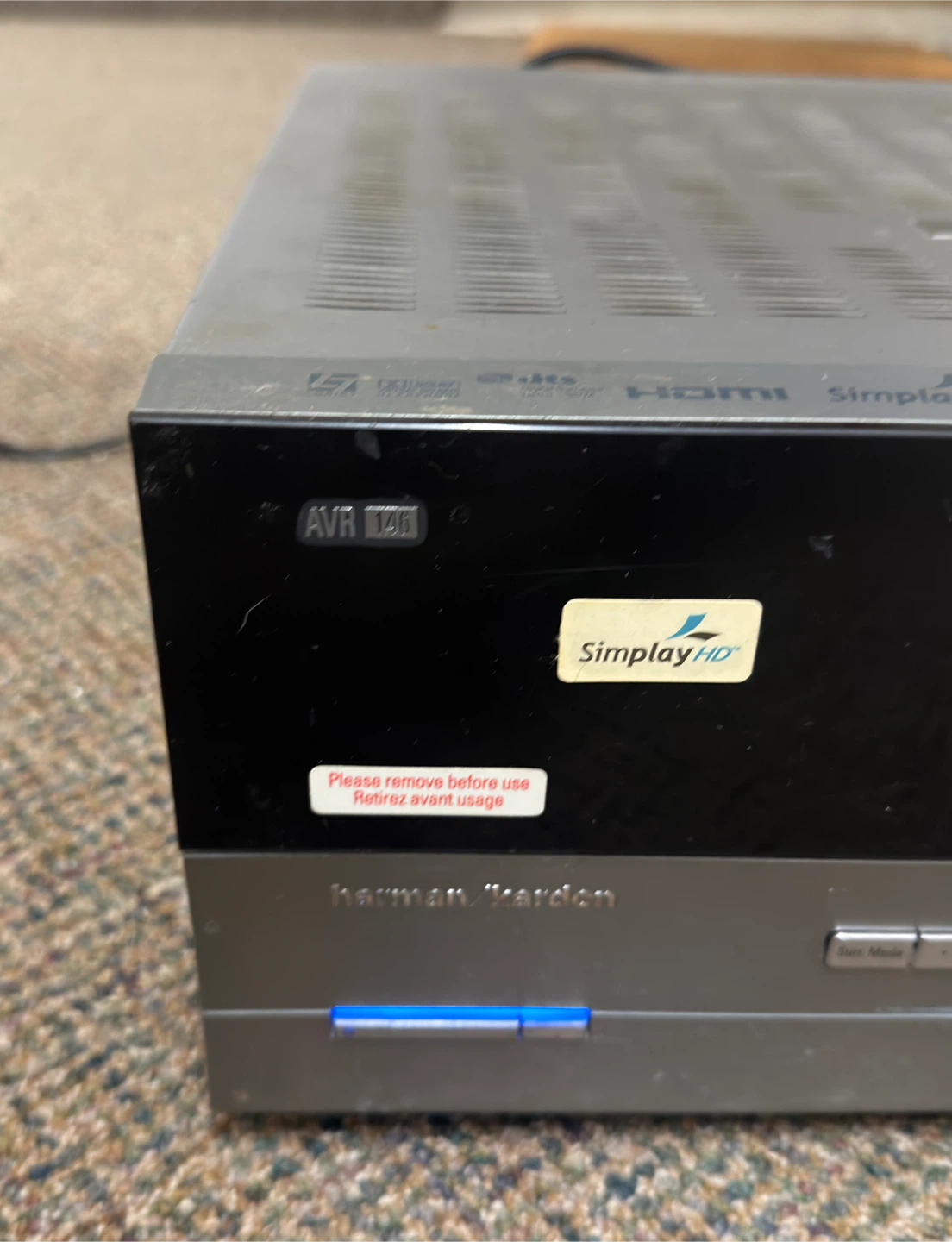 Harman Kardon AVR 146 5.1 Receiver + 2 Speakers - photo 5
