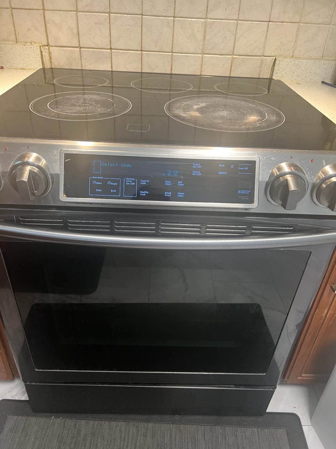 Samsung NE58K9500SG Slide-In Electric Range | Convection Oven - photo 2