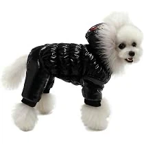 2 New Dog Winter Snowsuit Jacket fits 6 to 10 lbs 2.72-4.54 kg