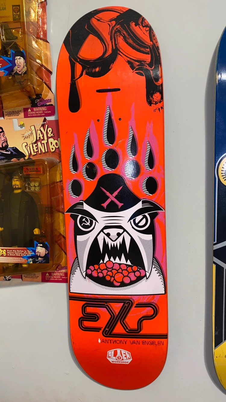 8” Alien Workshop Skateboards deck