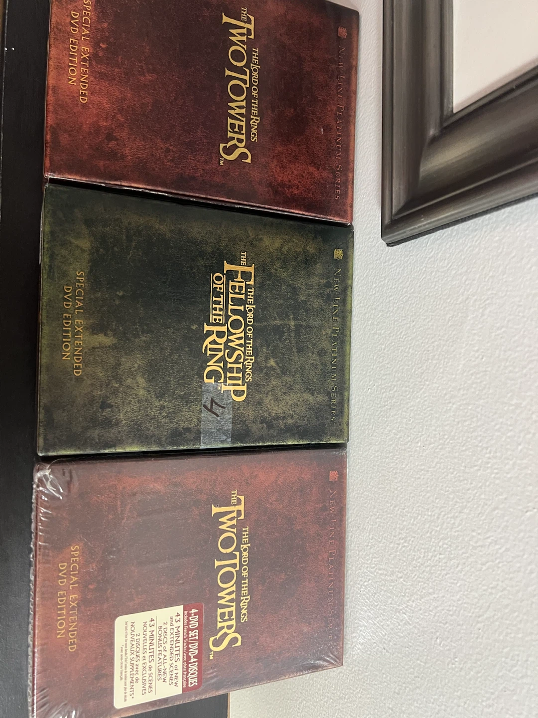 Lord of the rings extra extended cuts trilogy movies DVD - photo 2