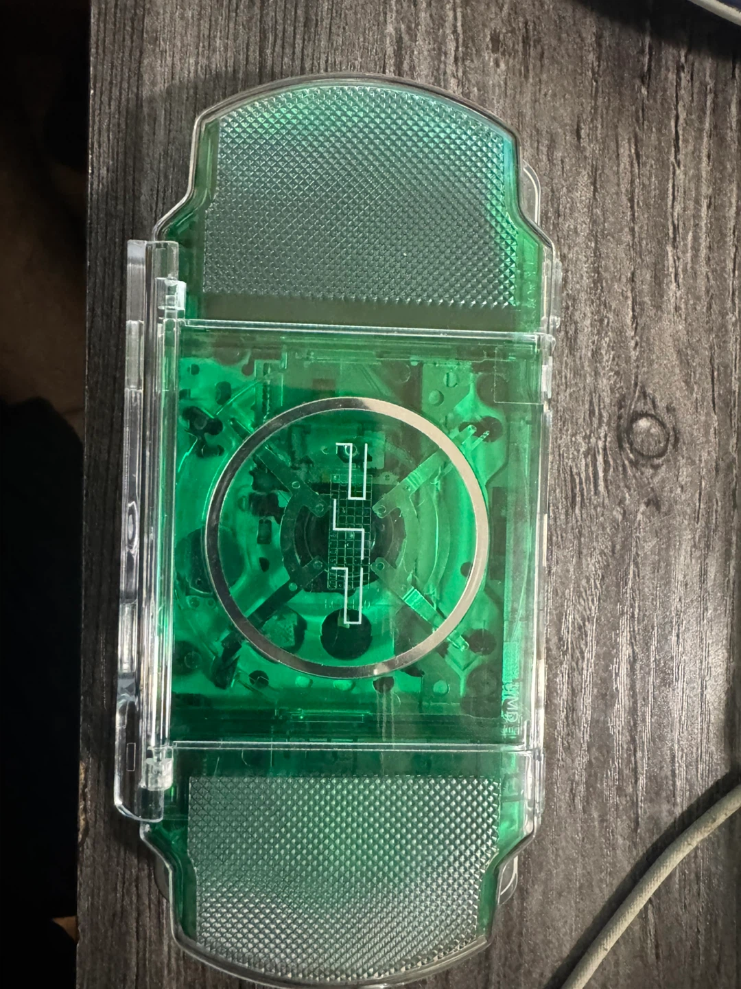 Sony PSP Translucent Green Handheld Console - photo 4