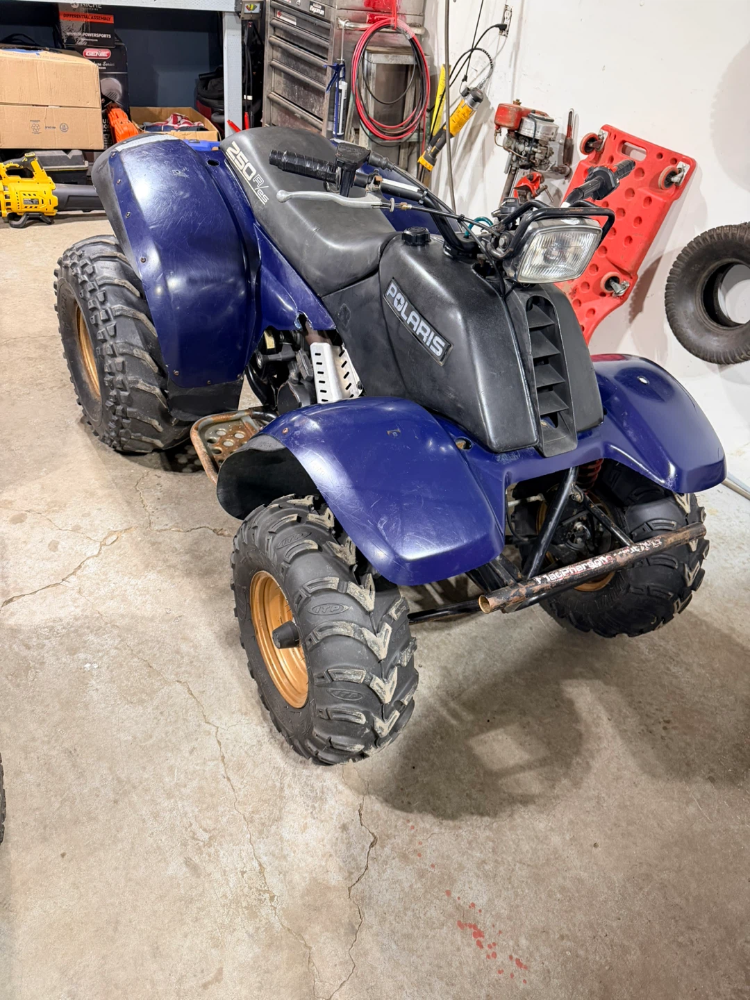 1988 Polaris Trail Boss 250 – Hunting/Cabin Quad – Runs Great - photo 3