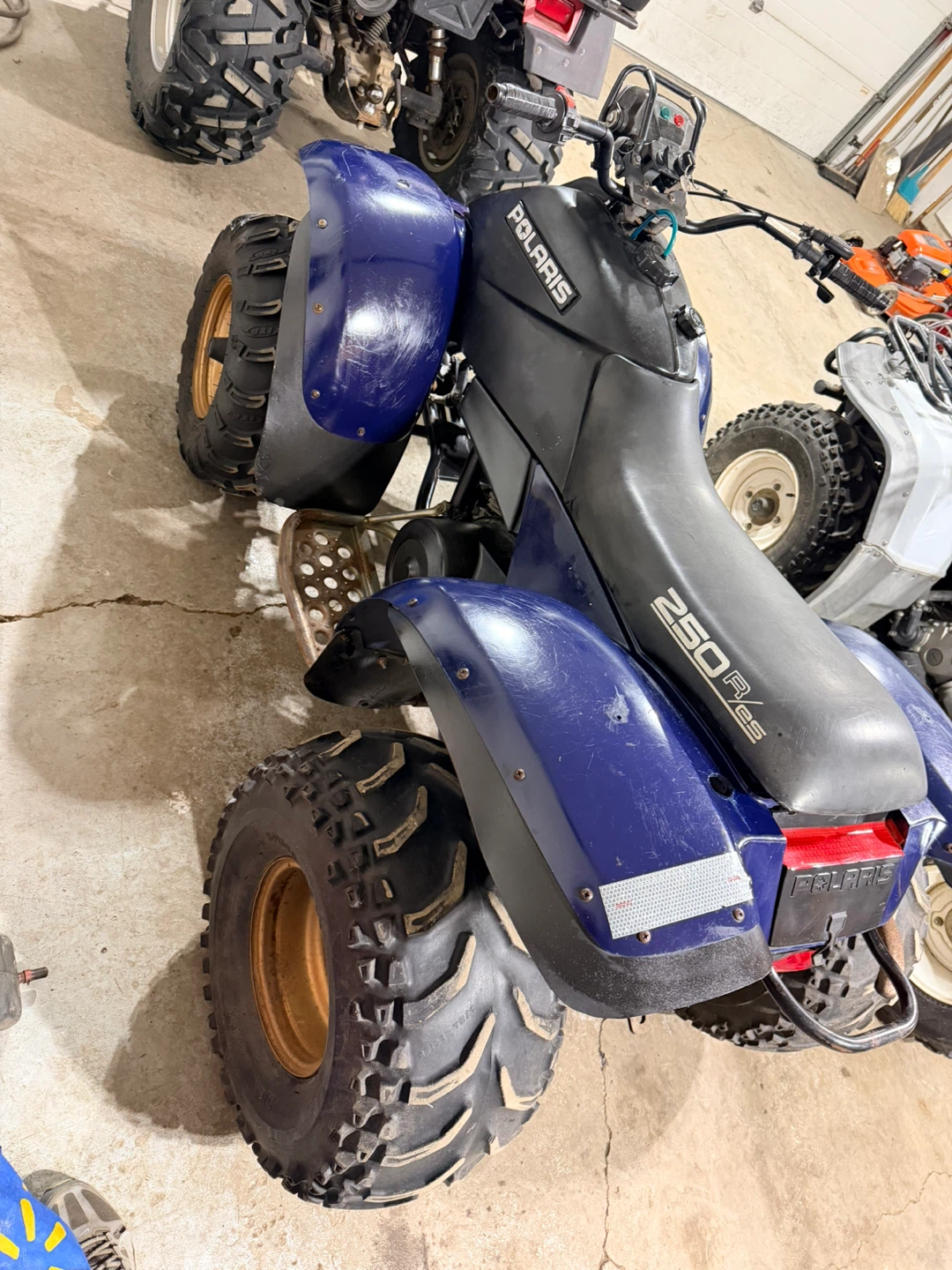 1988 Polaris Trail Boss 250 – Hunting/Cabin Quad – Runs Great - photo 4