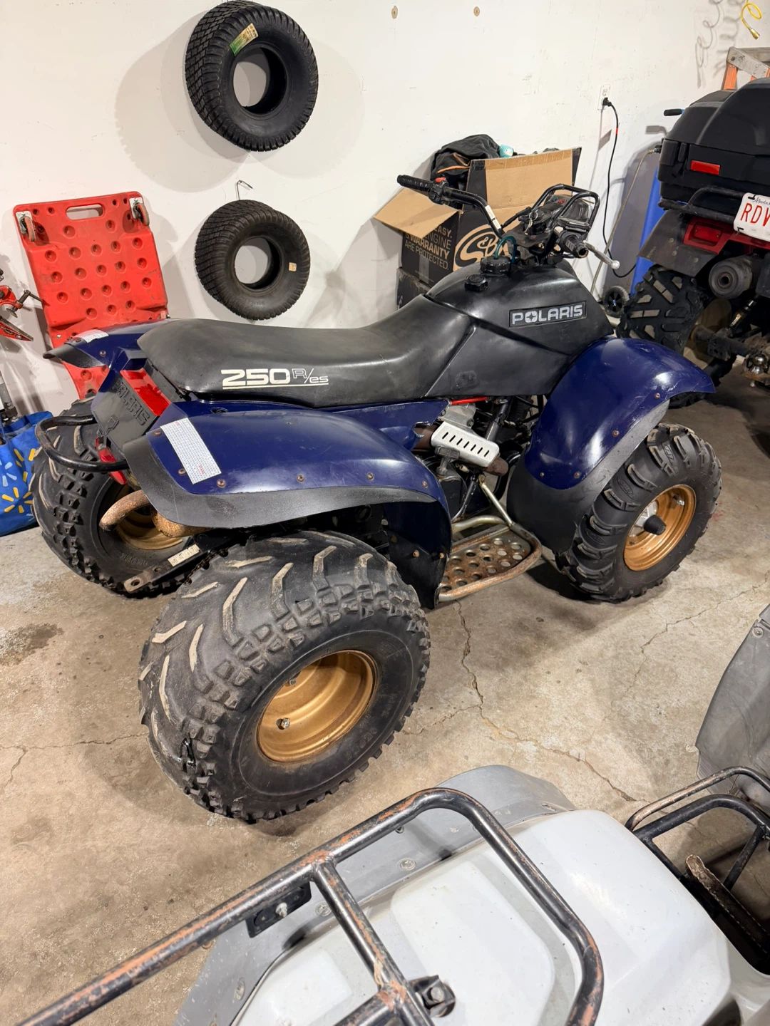 1988 Polaris Trail Boss 250 – Hunting/Cabin Quad – Runs Great - photo 5