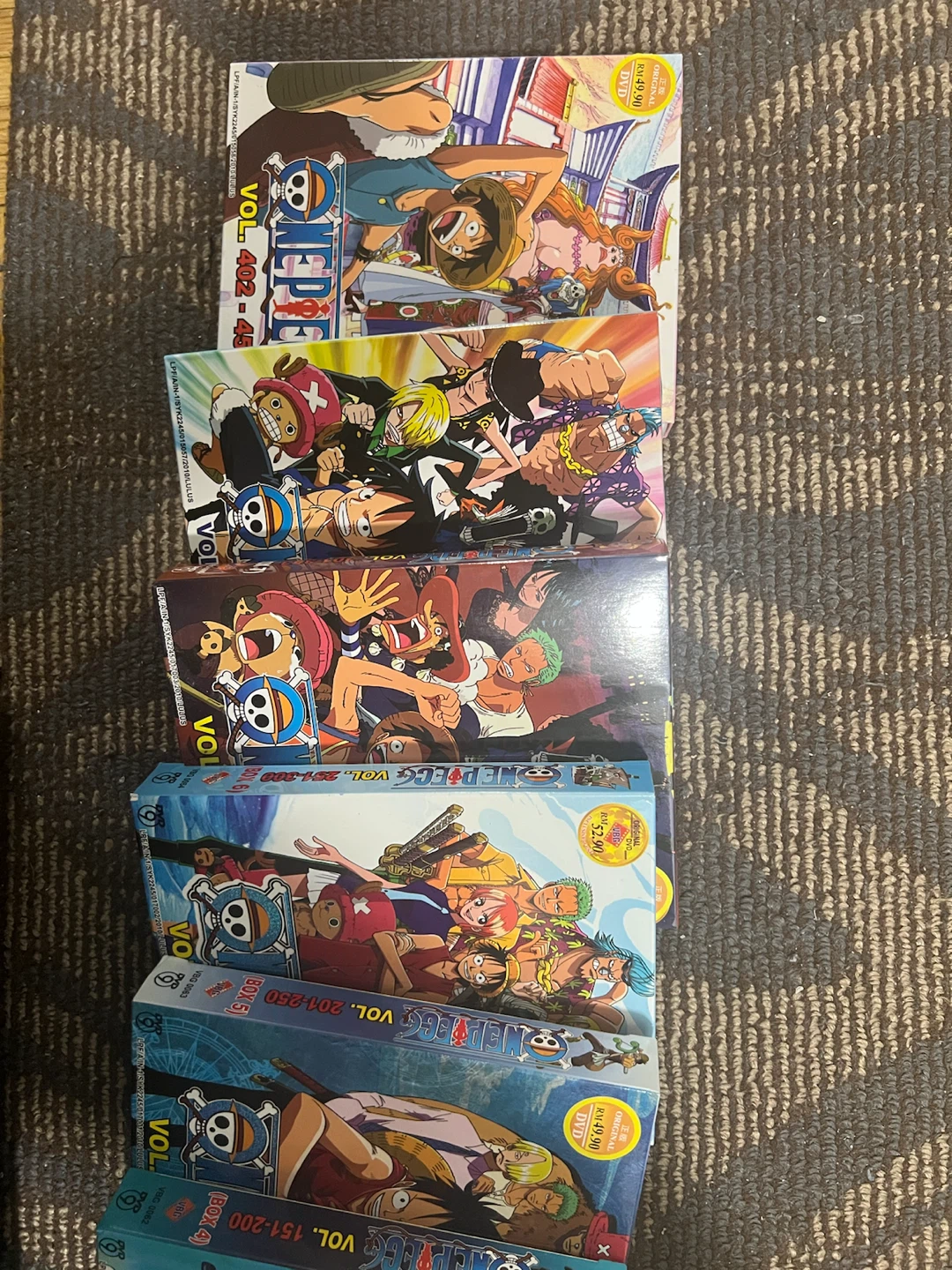 One piece anime DVD box sets collections 1-9 - photo 2