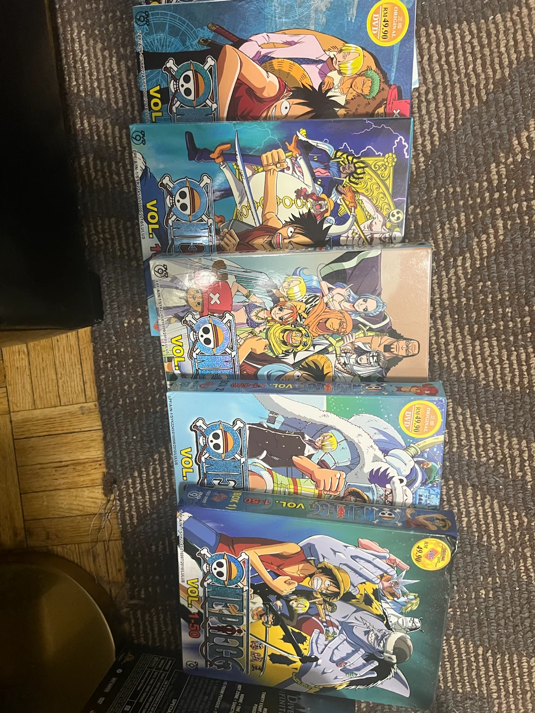 One piece anime DVD box sets collections 1-9 - photo 4