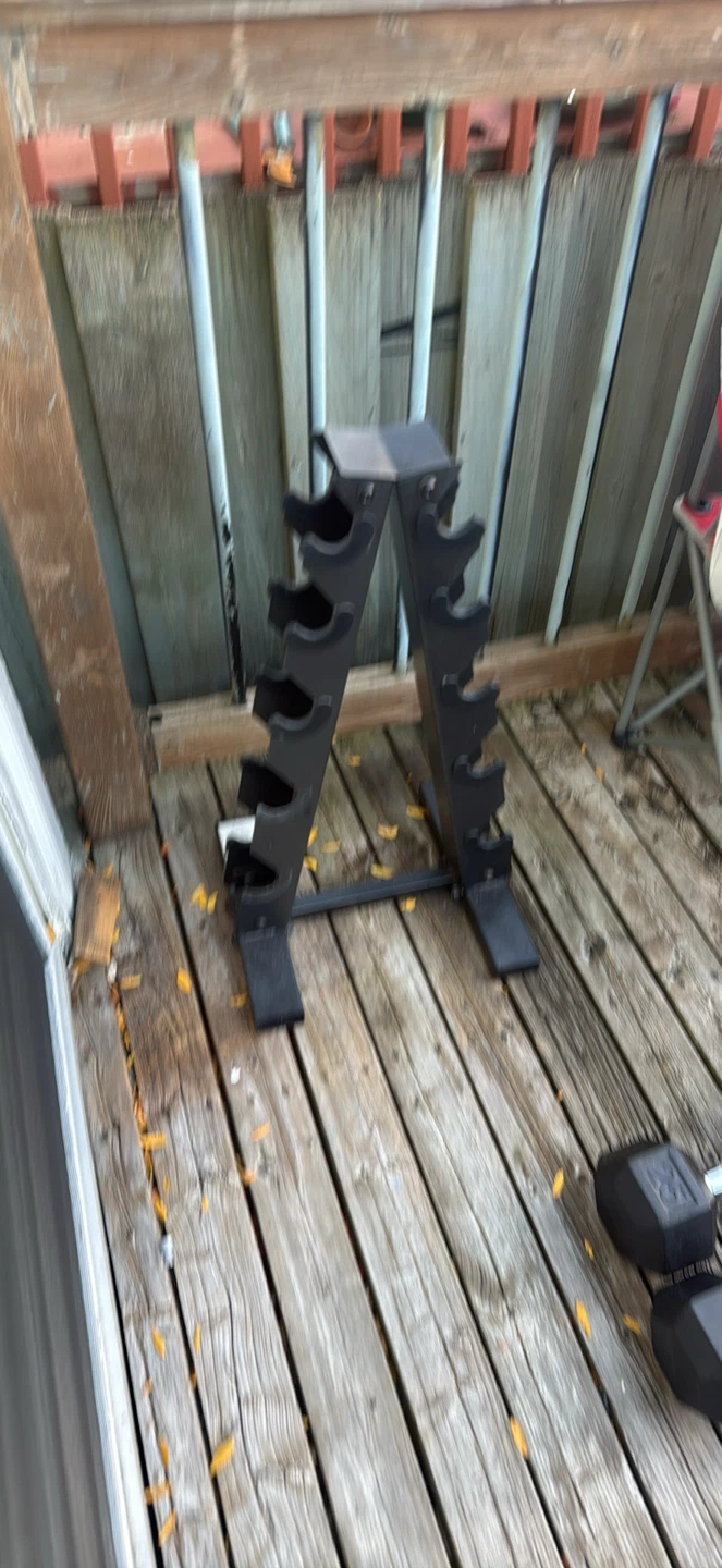 Dumbbell Set and A-Frame Rack - photo 2