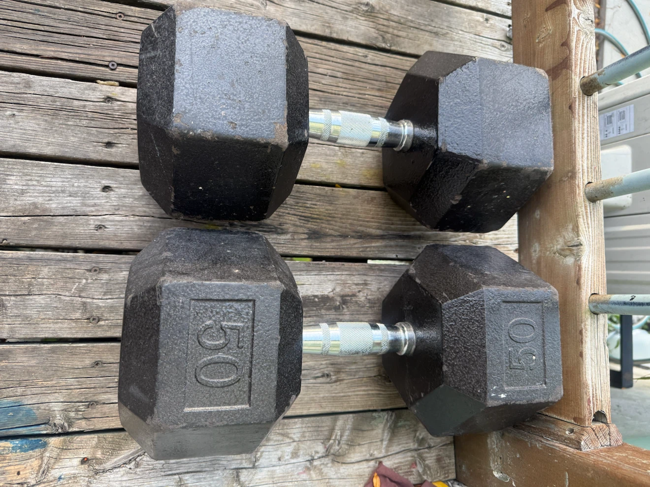 Dumbbell Set and A-Frame Rack - photo 3