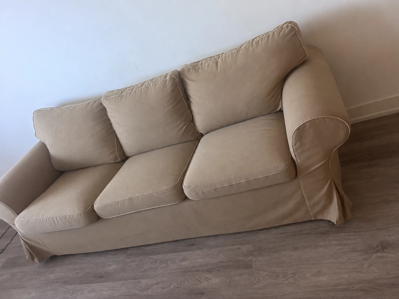 IKEA Ektorp beige sofa