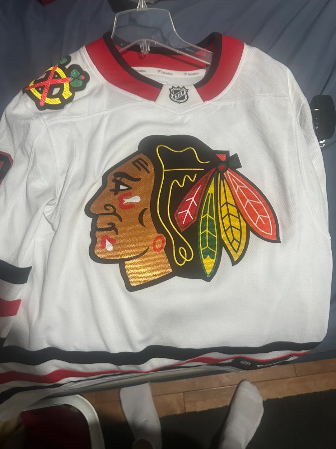 Chicago Blackhawks Patrick Kane Jersey authentic size small