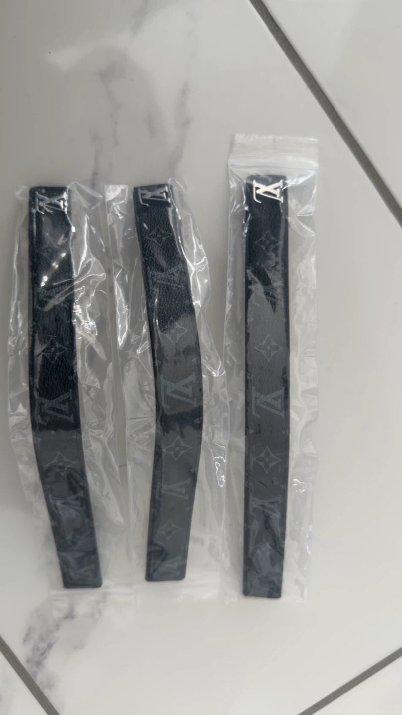 Louis Vuitton Monogram Eclipse Bracelets - photo 3