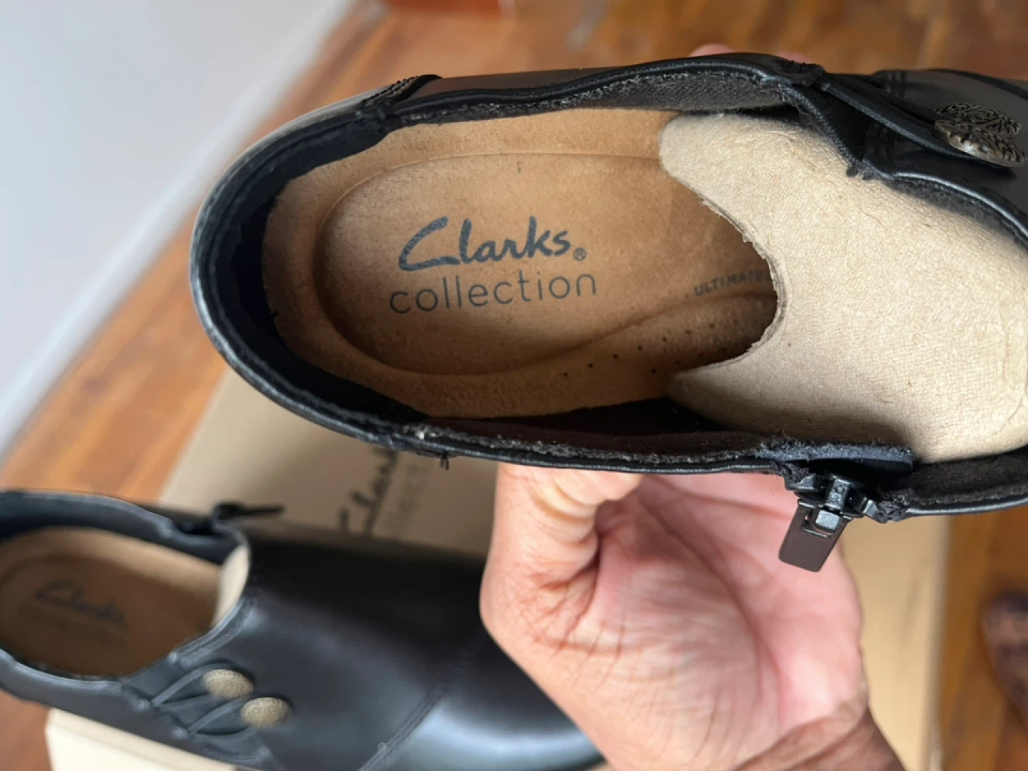 Clarks Emslie Warren Black Ankle Boots - photo 4