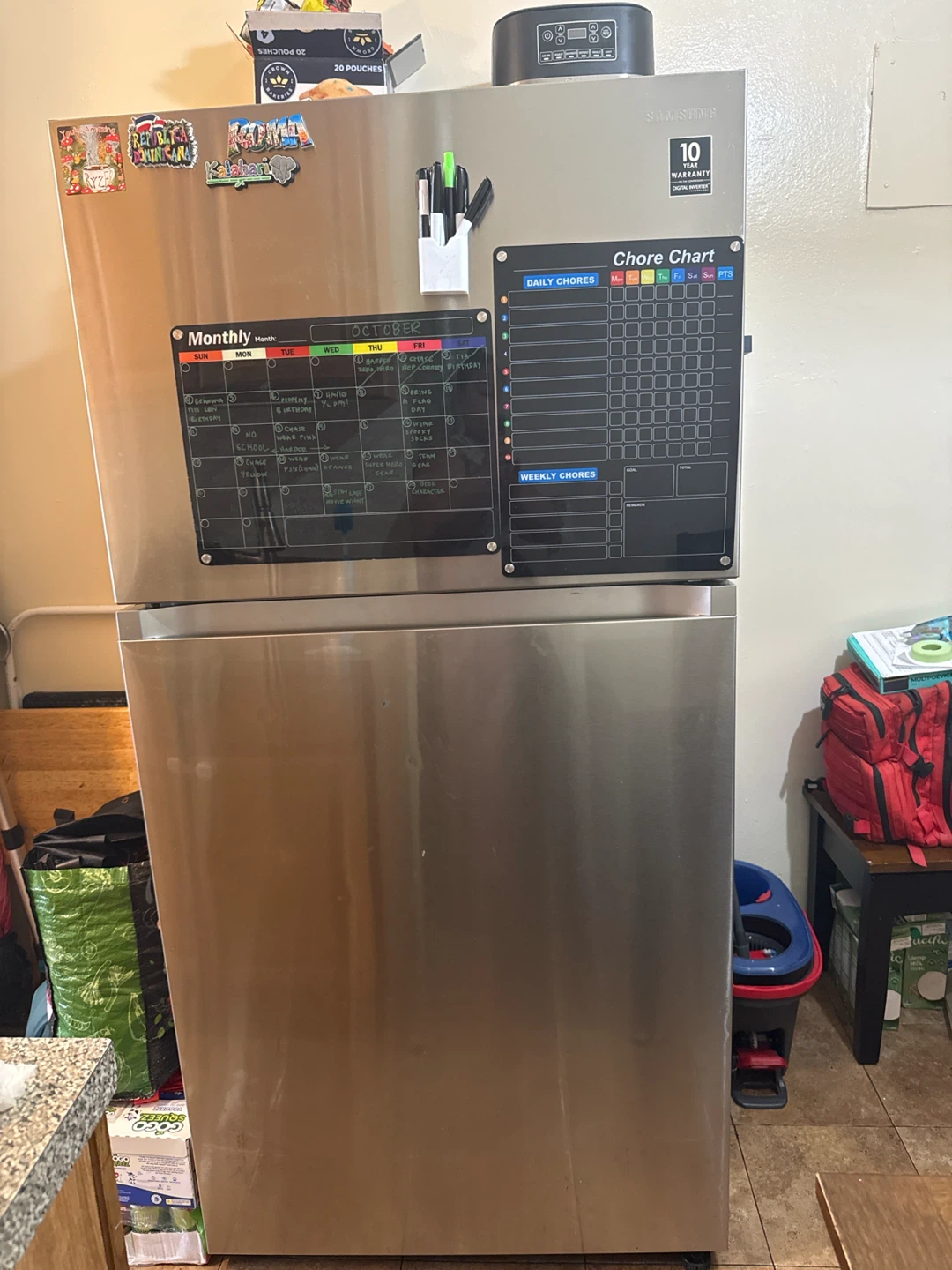 Samsung Top Freezer Refrigerator Stainless Steel