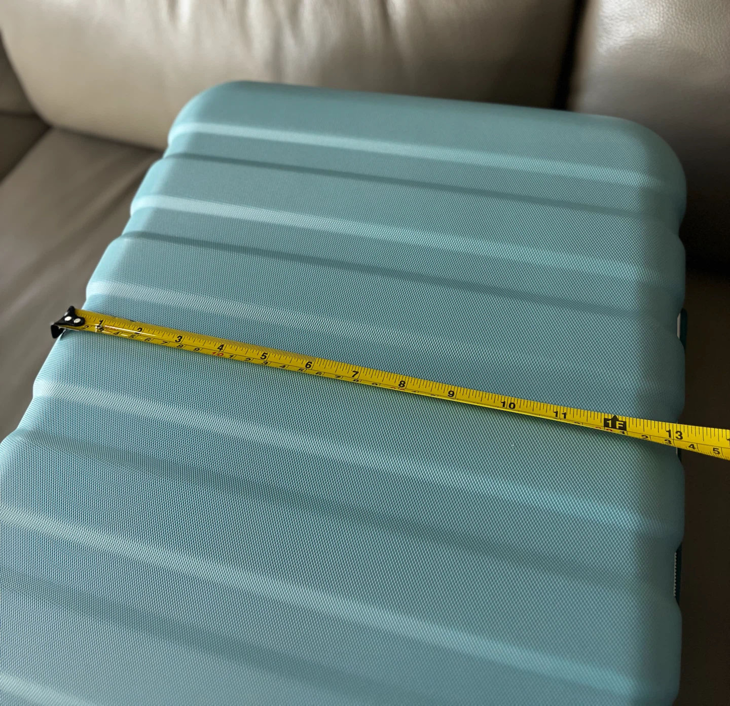 Light Blue Hardside Carry-On Suitcase - photo 5