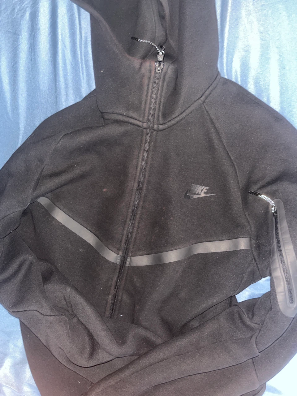 Black Nike tech hoodie size S - photo 2