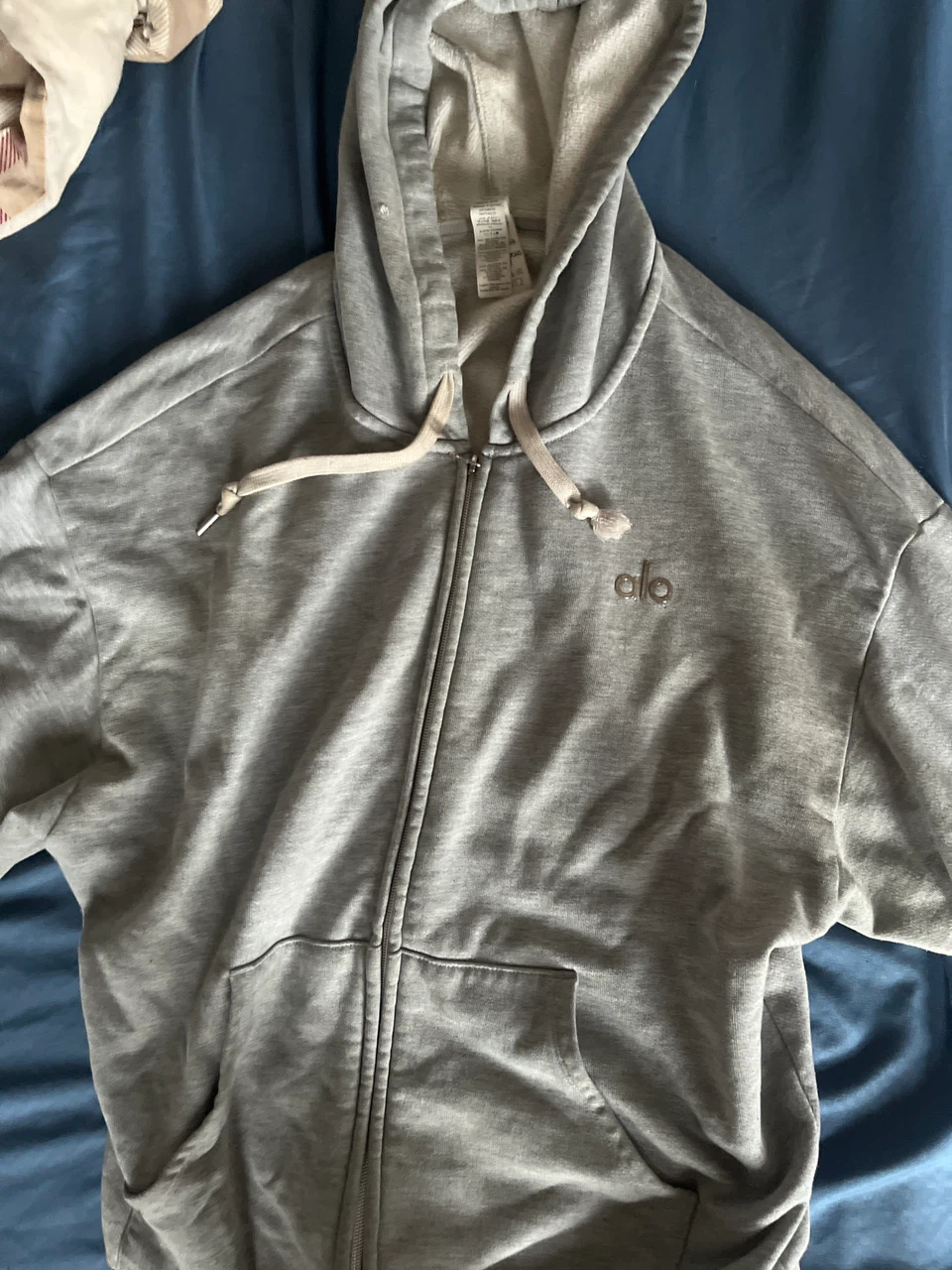 Grey alo hoodie Men size s