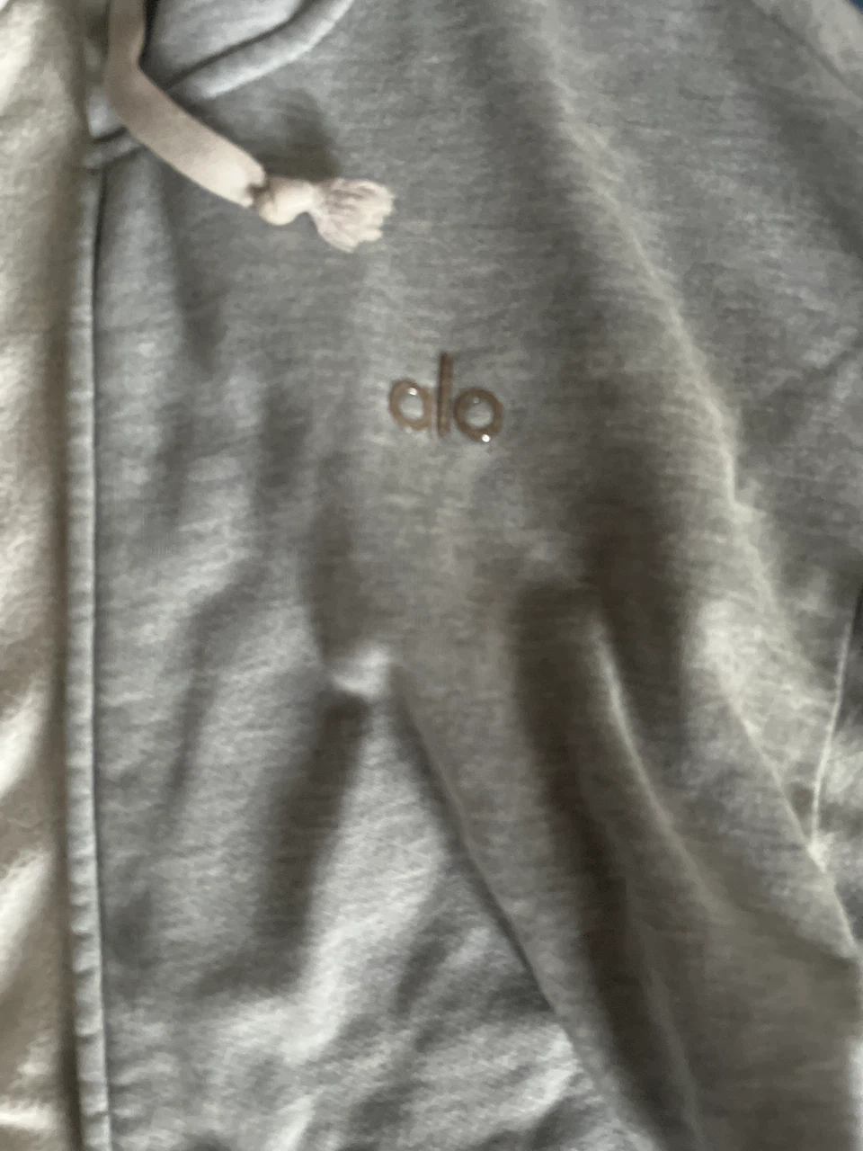 Grey alo hoodie Men size s - photo 3