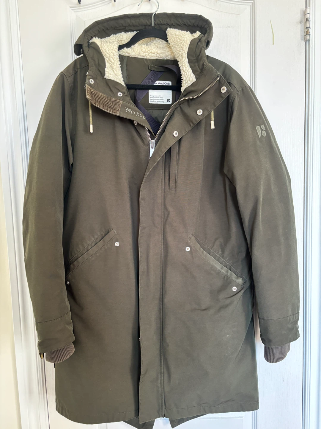 Frank And Oak Sherpa-Lined Parka