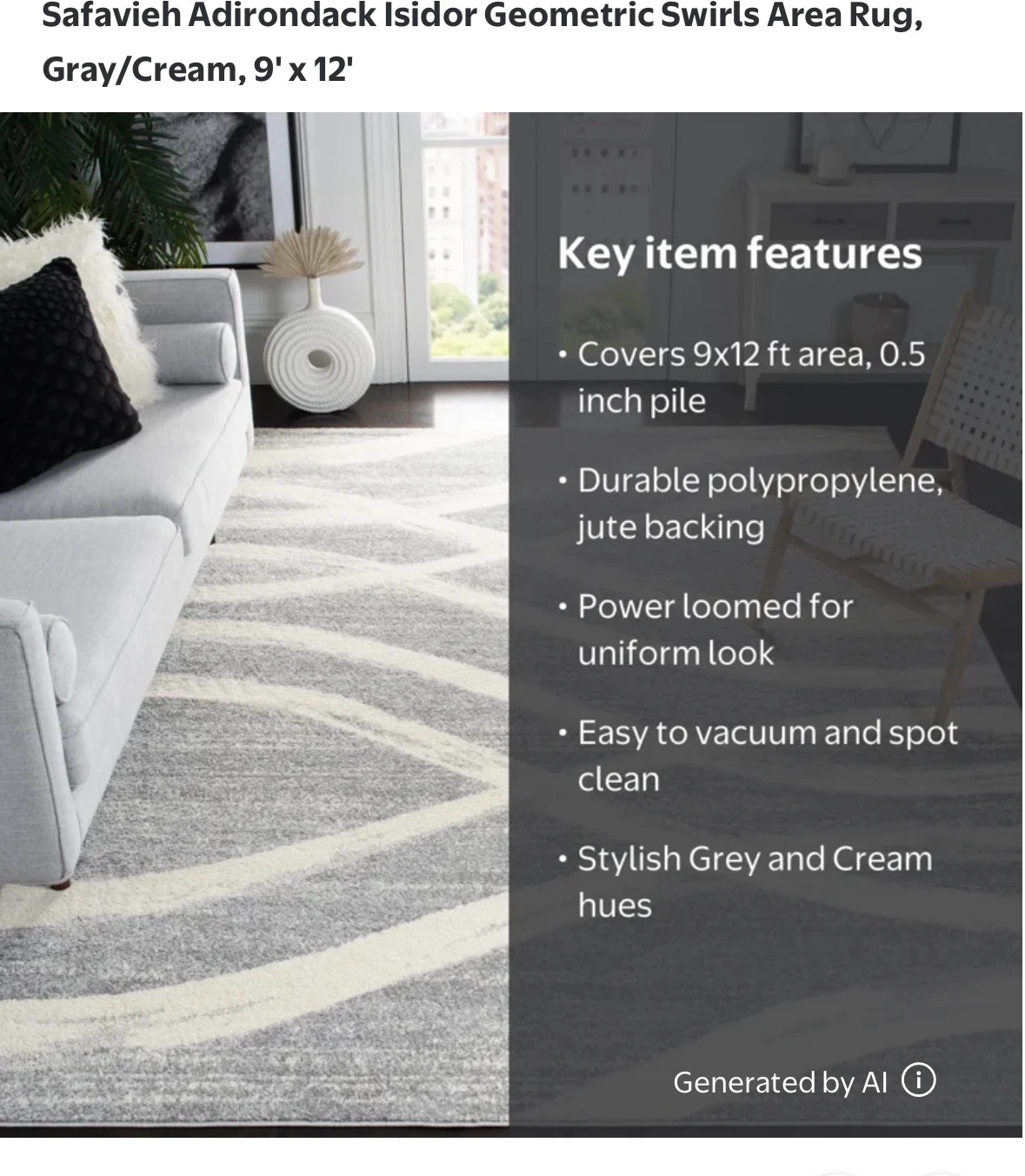 Safavieh Adirondack Isidor Geometric Rug, 9' x 12' - photo 2