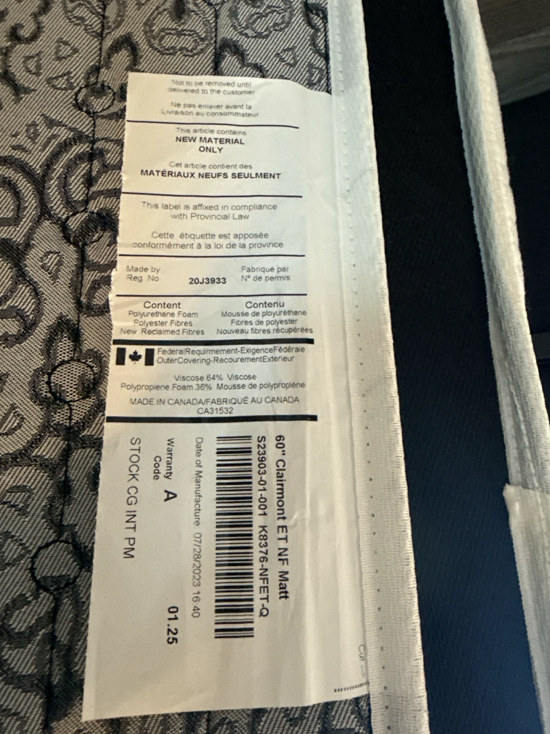 Dornes-vous Queen Mattress - Medium Firm - photo 3