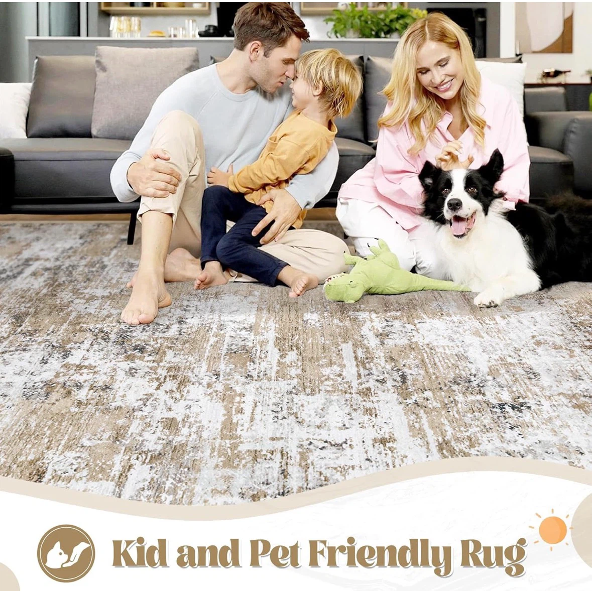 Low Pile Area Rug 10x14 ft - photo 5