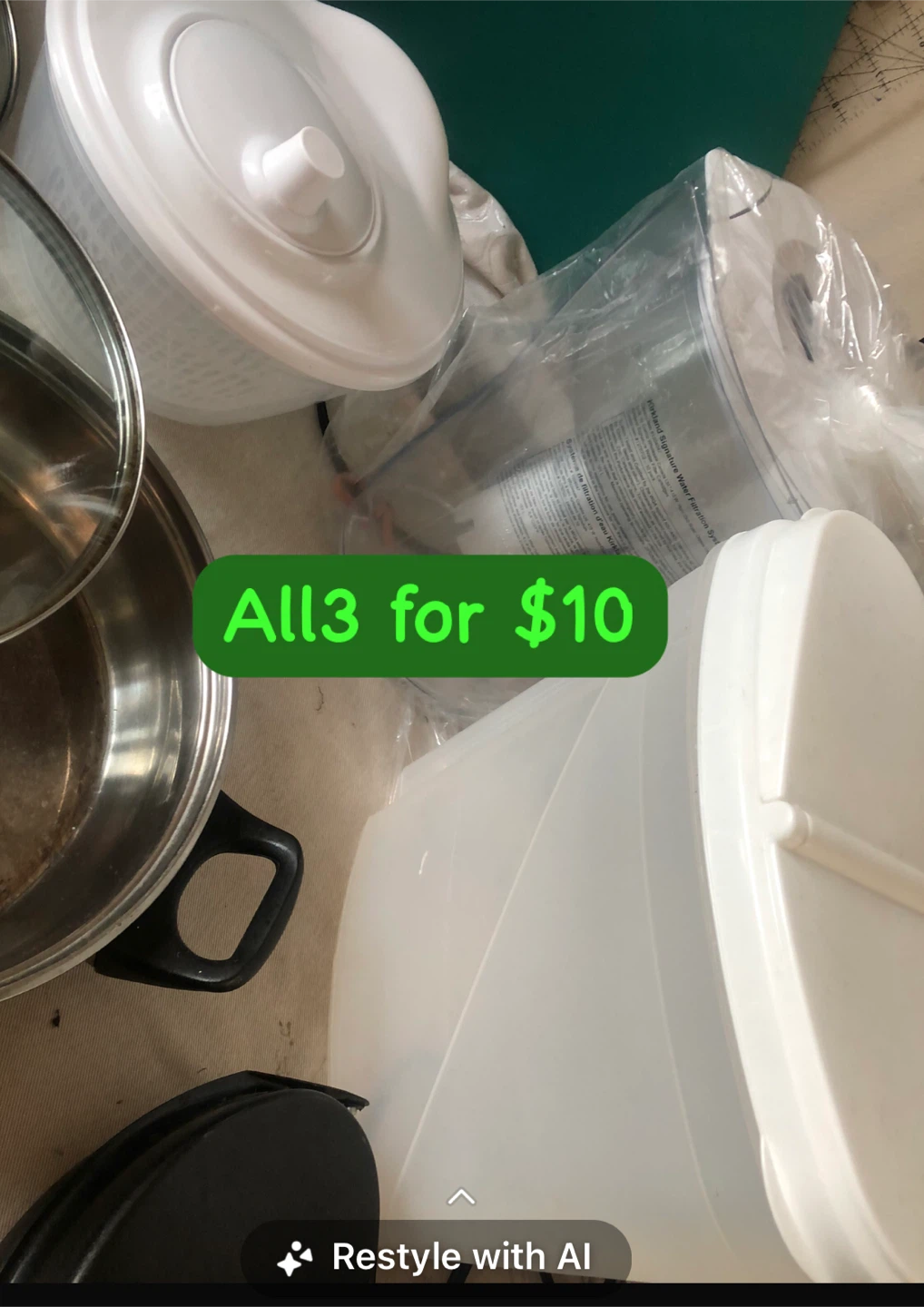 Kitchenware bundle: Lids, pans, and more - photo 4