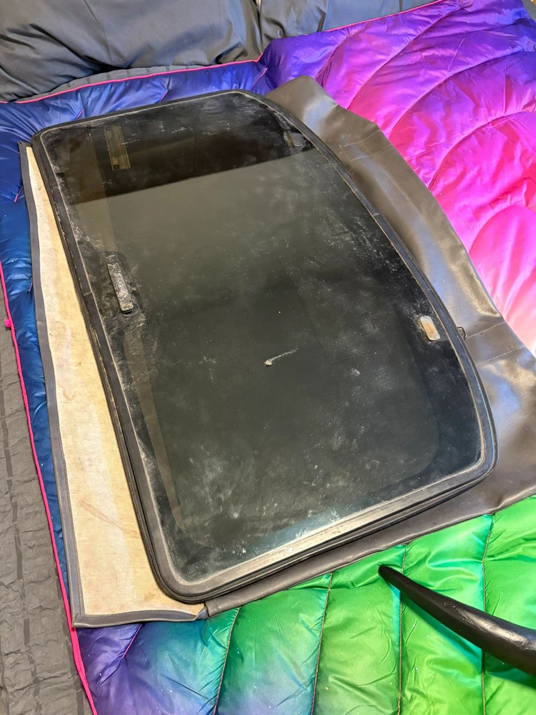 Sunroof glass panel 87-93 mustang