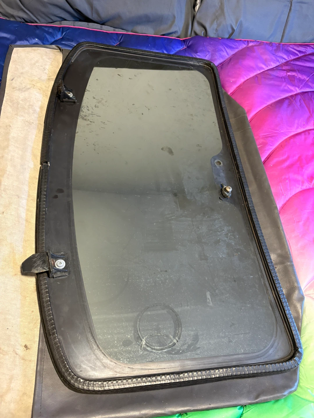 Sunroof glass panel 87-93 mustang - photo 2