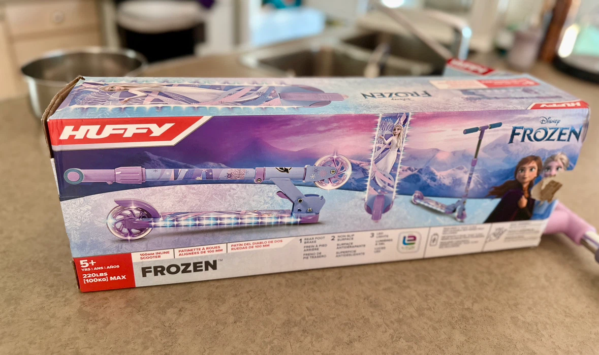 NEW Huffy Disney Frozen Inline Scooter