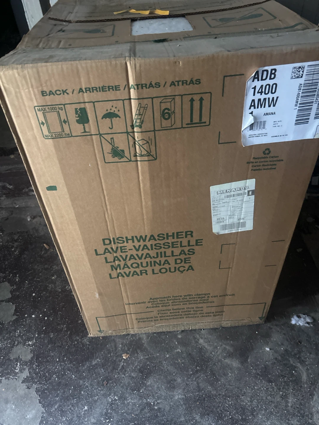 Amana Dishwasher ADB1400AMW - photo 2